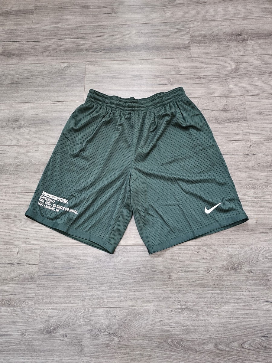 michigan state shorts nike