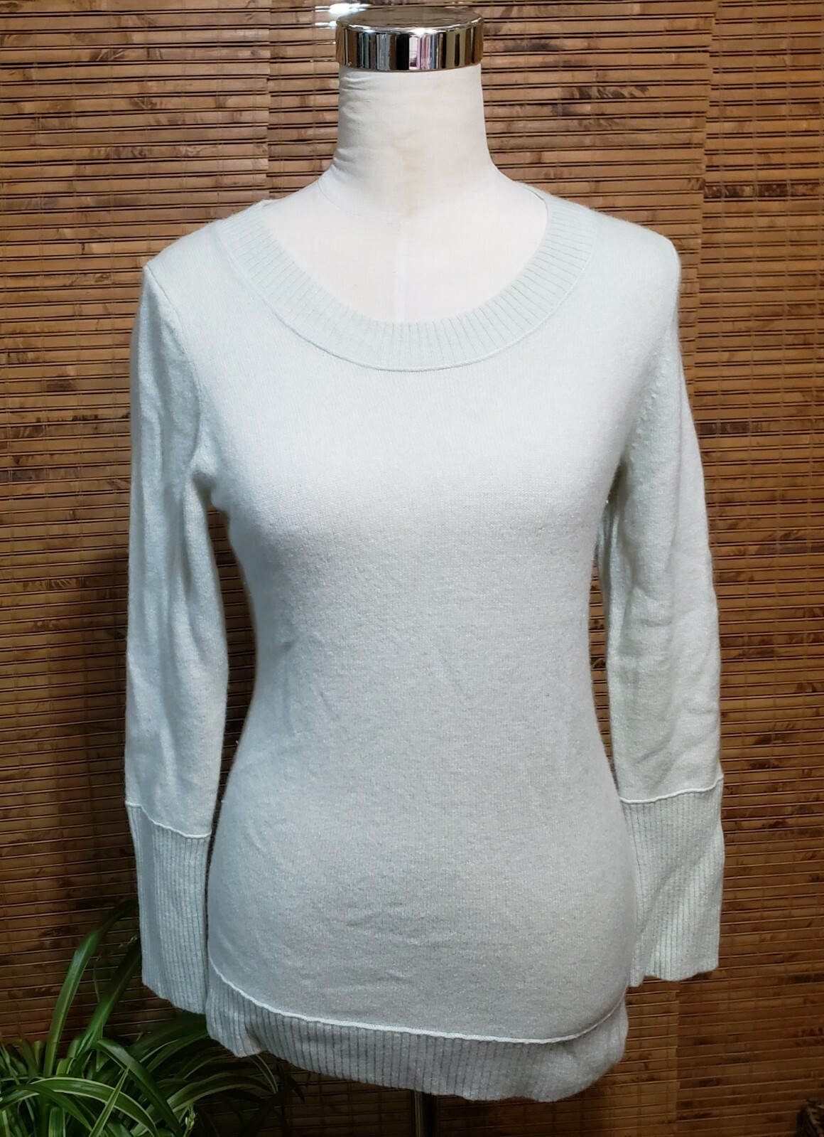 cynthia rowley 2 ply cashmere sweater