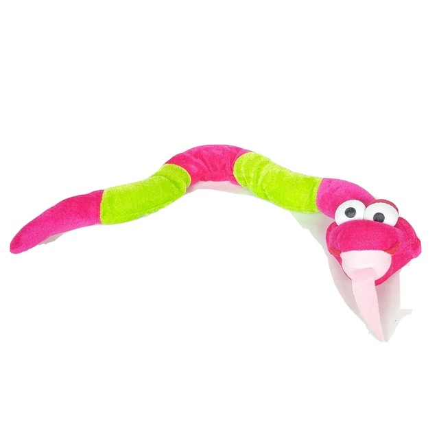 pink snake toy