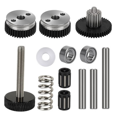 Comprehensive Metal Gear Set For DIY 3D Printer Installation Fun Precised Gear