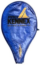 Pro Kennex Graphite Slammer 110 Wide-body Design Racket Cover Vintage Blue EUC