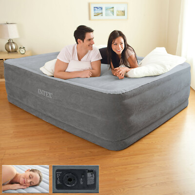 Intex Luftbett Dura-Beam Deluxe Comfort-Plush High-Rise Queen 203x152x56cm 64418