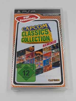 PSP   CAPCOM Classic Collection Remixed   Sony PlayStation Portable **NEU&OVP**