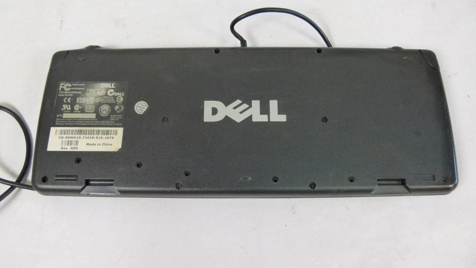 Dell SK-8125 USB 104-Key Black/Silver Wired USB Multimedia Keyboard - Image 4 of 4