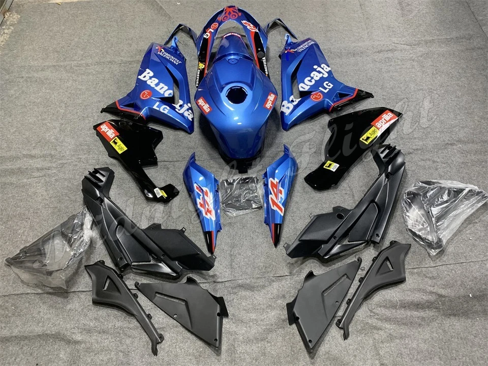 Kit de carenado para Aprilia RS125 2006-2011 07 carrocería de inyección ABS azul negro rojo Foto 2 de 4