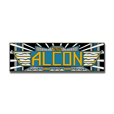 Alcon Premium Arcade Marquee Insert Reproduction Header/Backlit Sign