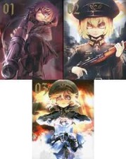 Saga of Tanya the Evil Vol.1 2 3 volumes Blu-ray Disc set Youjo Senki Japan