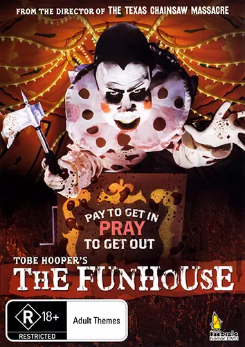 THE FUNHOUSE - TOBE HOOPER CREATURE SLASHER HORROR DVD - Picture 1 of 1
