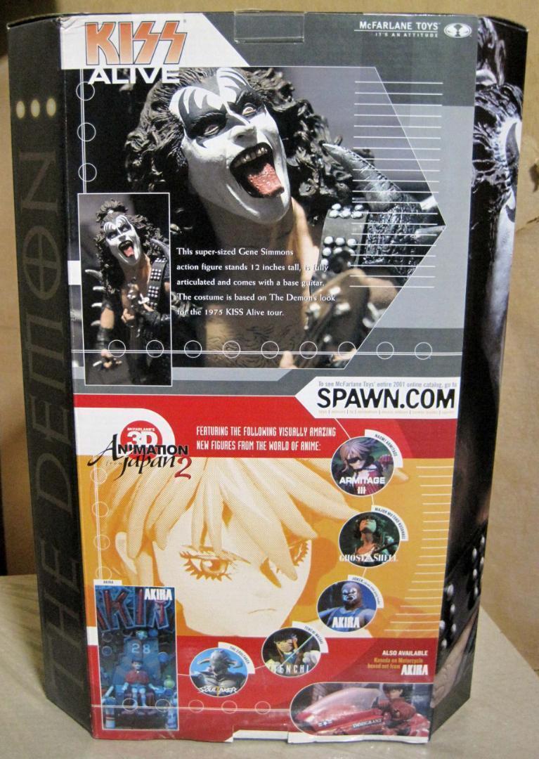 KISS ALIVE TOUR 1975ジーン・シモンズ12インチ KISS Gene Simmons 12-inch figure KISS ALIVE! Tour 1975