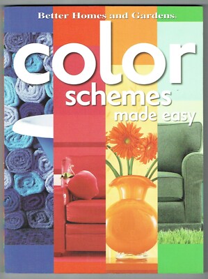 Color Schemes Made Easy - Better Homes and Gardens (Paperback)NEW COLOUR BOOK 