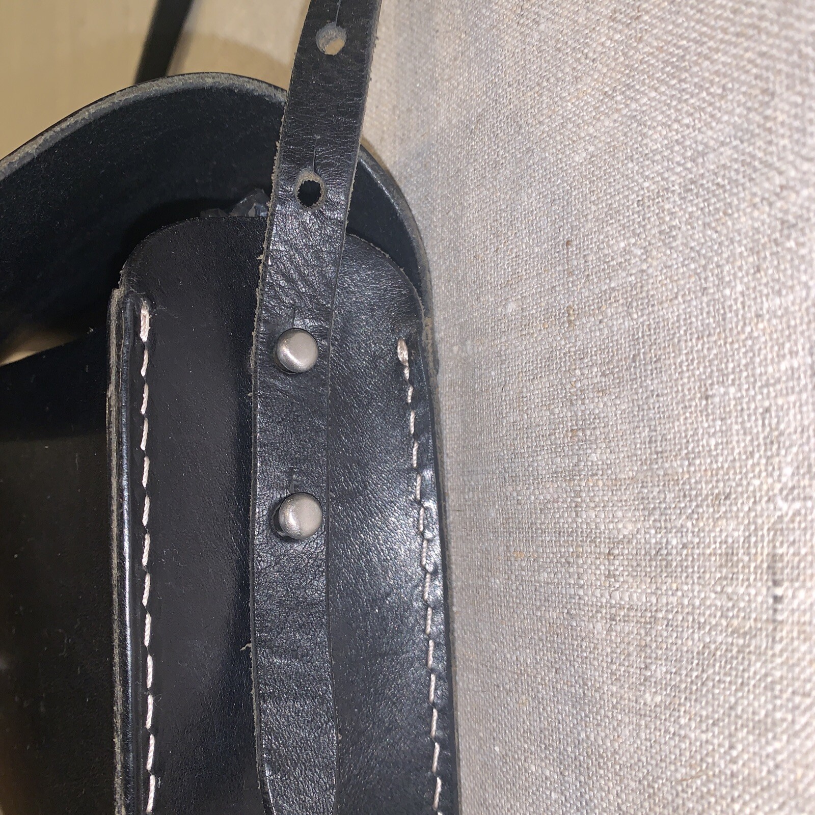 Madewell Black leather handbag Purse shoulder strap crossbody Medium eBay