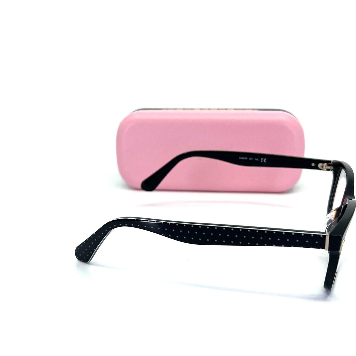 キャサリンページ Kate Spade CAILIN/F 807 Eyeglasses Black Spotted Square