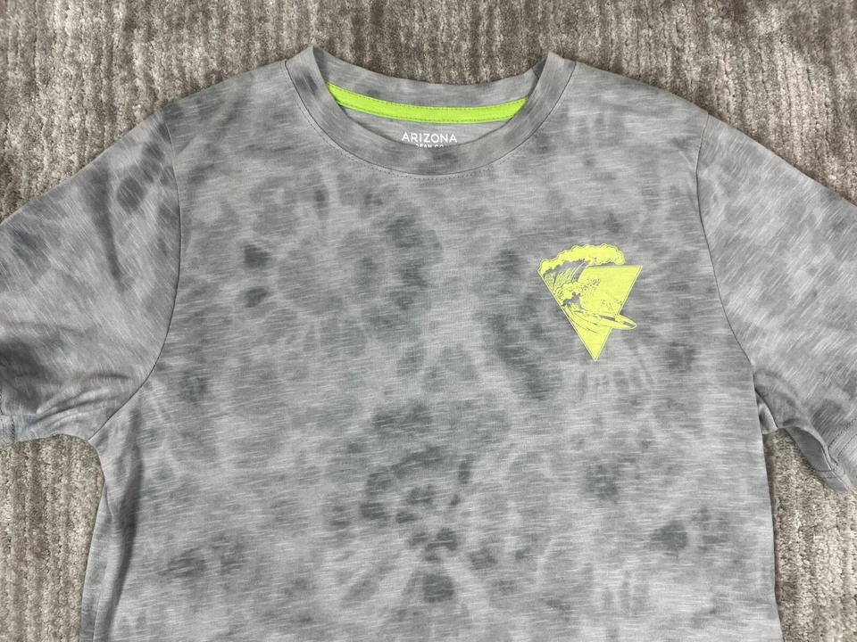 Camisa Arizona Jean Co Juvenil Extra Grande 18/20 Gris Surf Foto 2 de 4