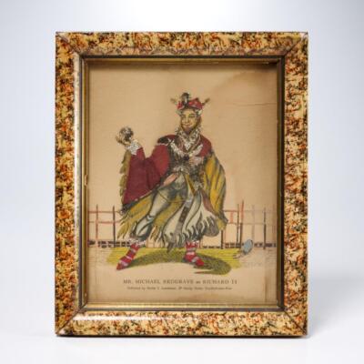 Shakespeare Michael Redgrave as King Richard II Patricia Bollinger Tinsel Art