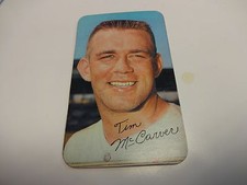 1970 Topps Super Baseball Tim McCarver St. Louis Cardinals Card #23 