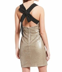 belle badgley mischka sequin dress