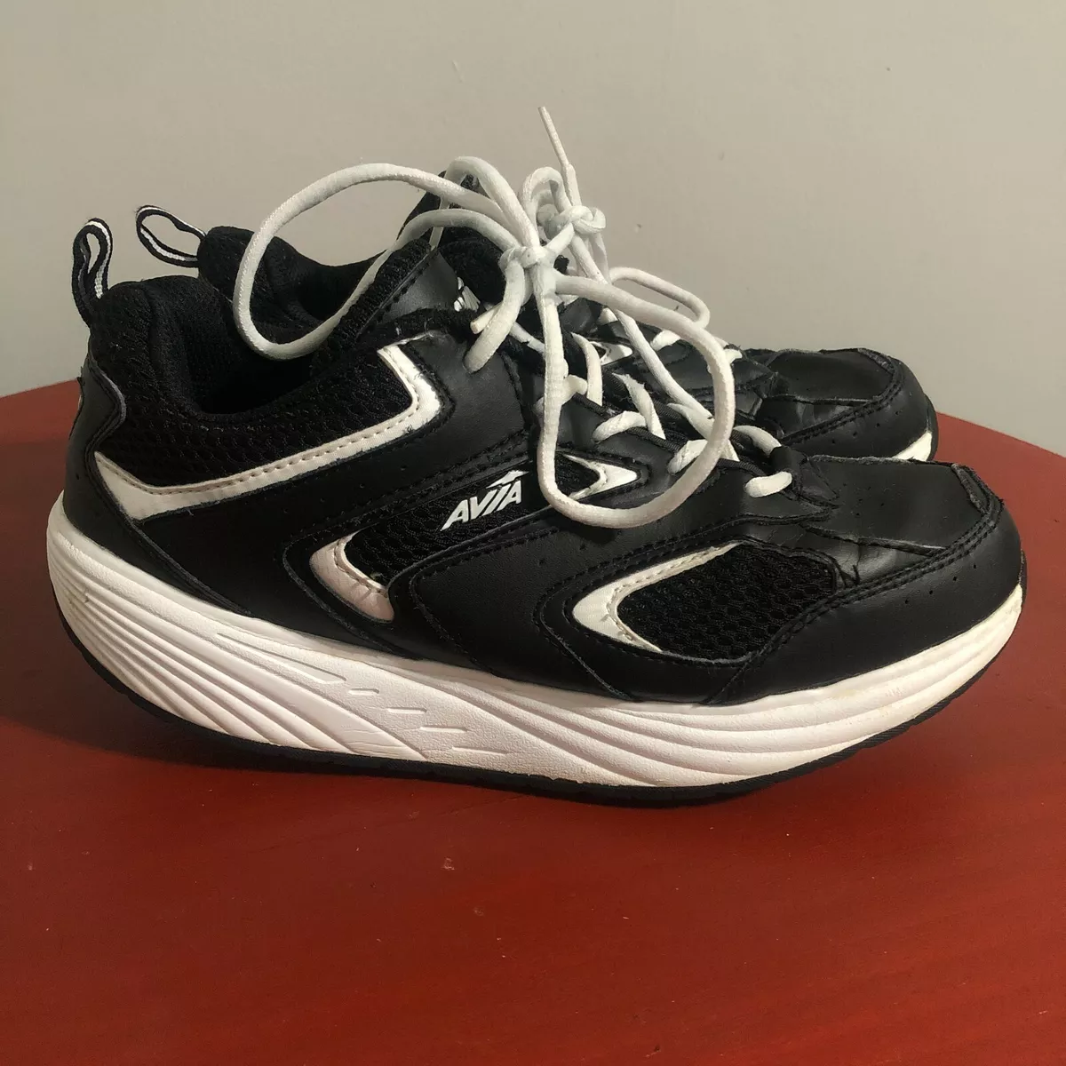 Avia black shoes sale