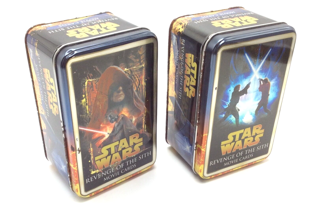 Topps Star Wars REVENGE OF THE SITH Card & 4 Tin Lot | eBay