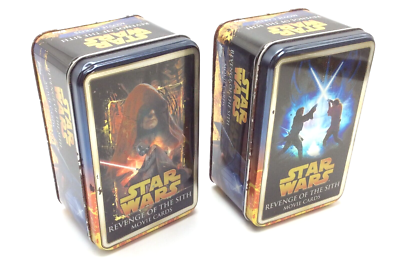 Topps スターウォーズ REVENGE OF THE SITH 未開封 Topps Star Wars REVENGE OF THE SITH Card & 4 Tin Lot | eBay