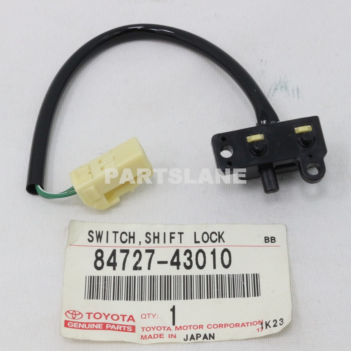 つつじ 84727-43010 Toyota OEM Genuine SWITCH, SHIFT LOCK CONTROL | eBay