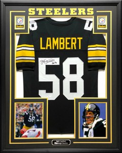 jack lambert signed jersey