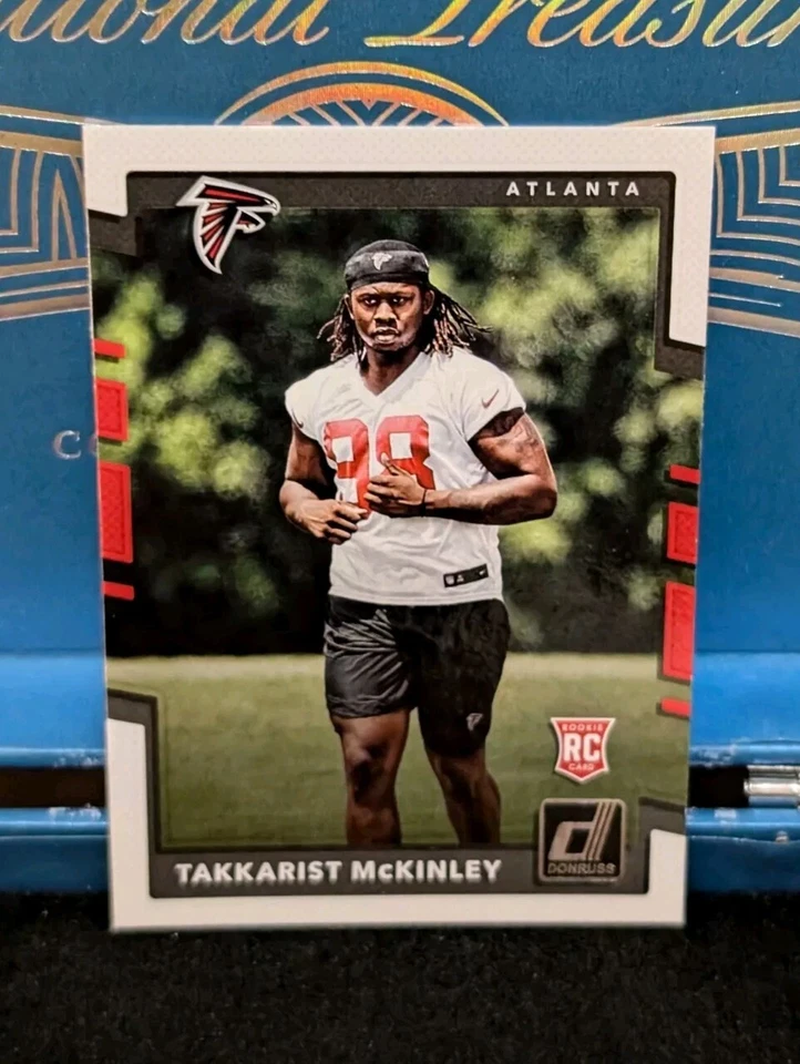 2017 Panini Donruss - Rookies #400 Takkarist McKinley (RC) - Image 3 of 4