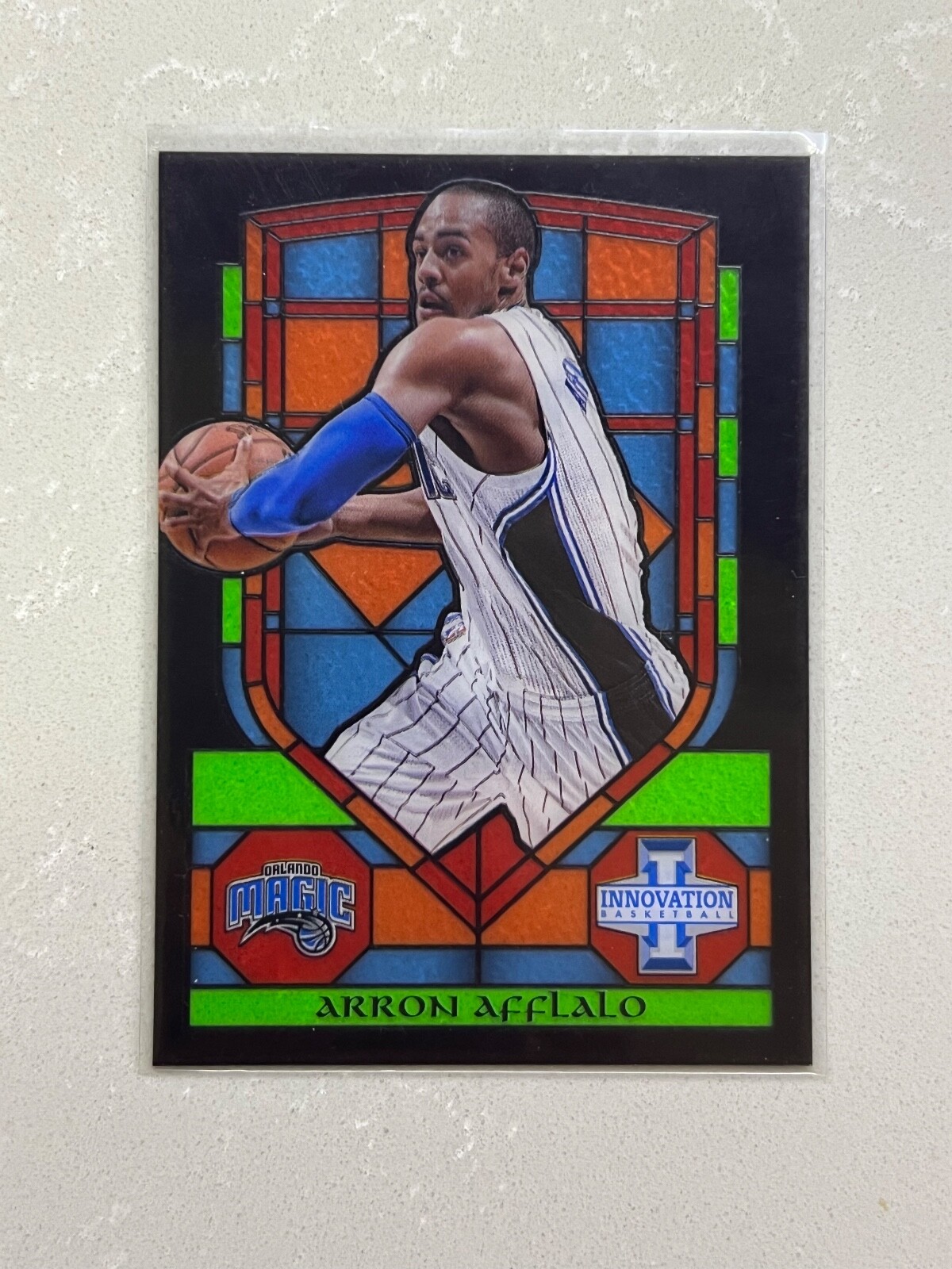 2013-14 Innovation Stained Glass Arron Afflalo #20