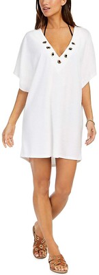 Michael Michael Kors 261728 Women's Grommet Tunic Swim Cover-Up