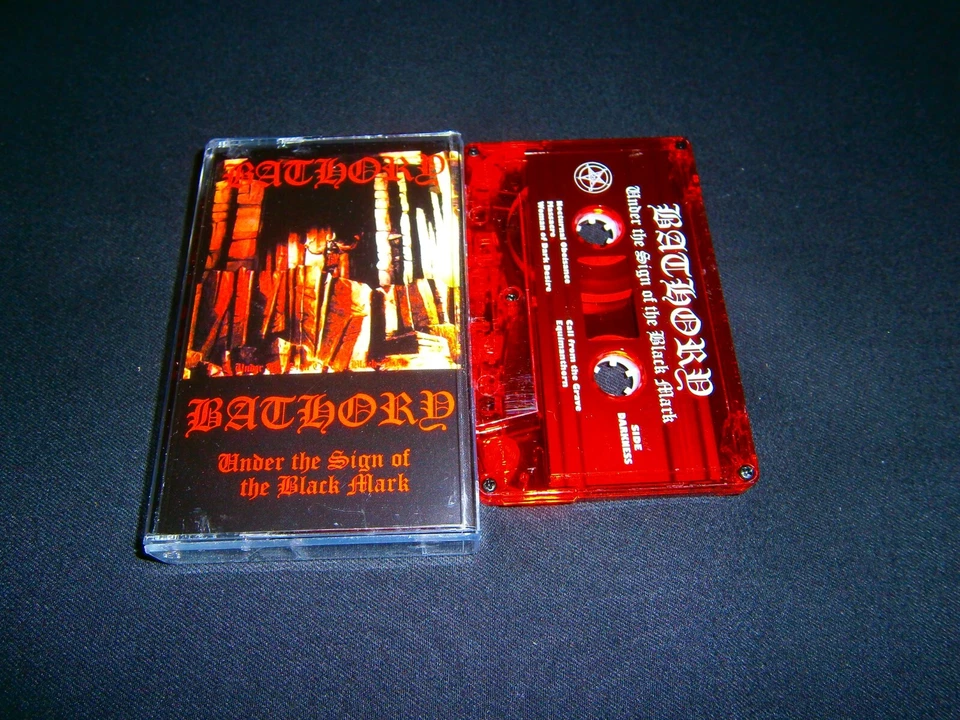 BATHORY - Under the Sign of the Black Mark. Tape - Image 2 of 4