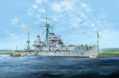1/350 Trumpeter HMS Dreadnought WWI British Battleship 1915