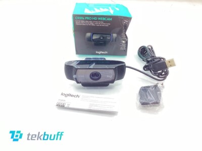 Logitech HD Pro Webcam C920S - FHD 1080p / HD 720p at 30 fps - 960-001257