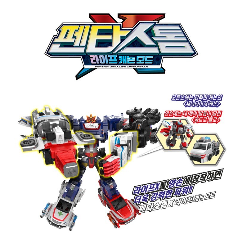 Hello Carbot PENTA STORM X LIFE CANNON MODE Storm Ace Pron Dandy