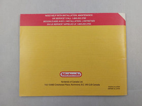 Tetris 2 (Nintendo NES) Instruction Manual ONLY - NES-TS-CAN-1