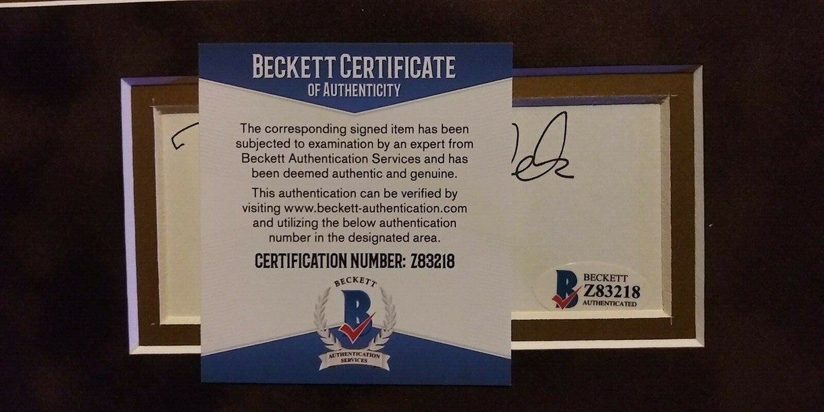 Brooke Shields signed COA Beckett | eBay