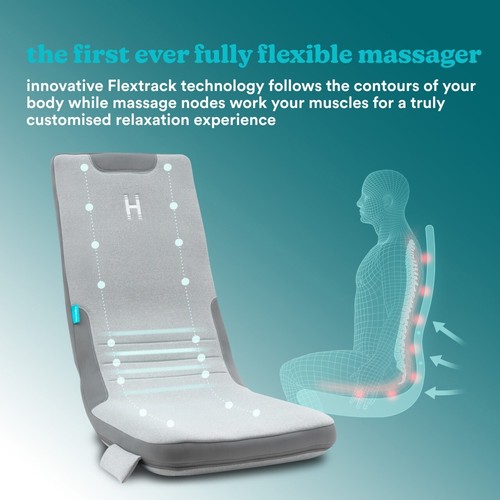 Homedics Full Body Flex Massage Cushion with Heat MCS-512H-EB Massager - Picture 5 of 11