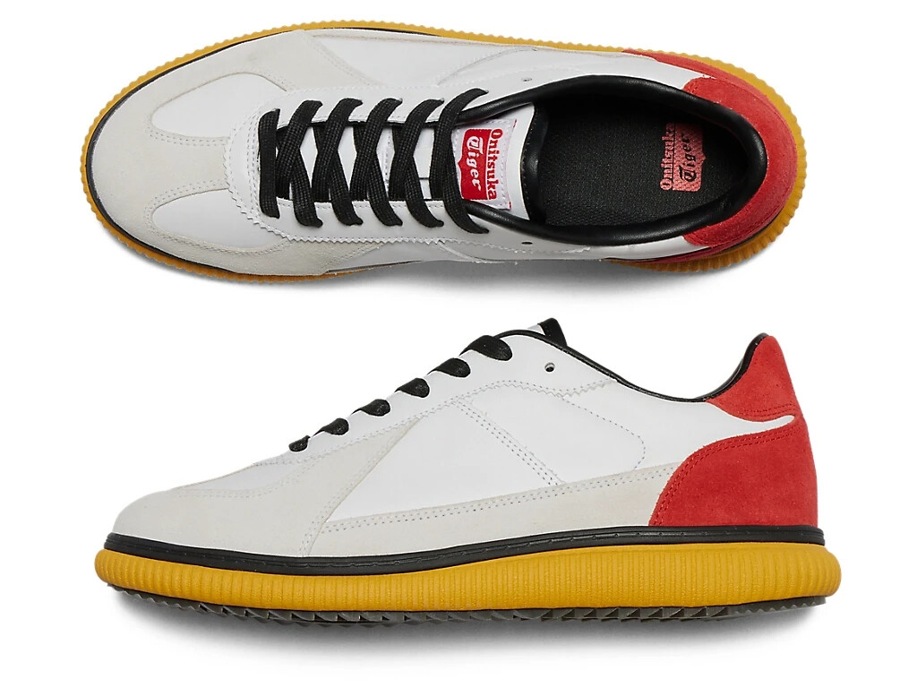 ◆onitsuka tiger◆ Delicity L 1183C217_101 Onitsuka Tiger DELECITY L WHITE/CLASSIC RED 1183c217-101