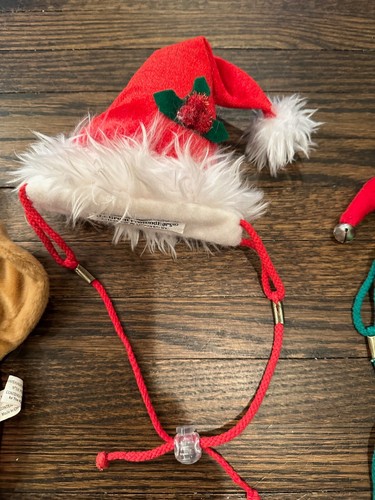 Juego de 4 sombreros de Navidad para perros - Imagen 3 de 5