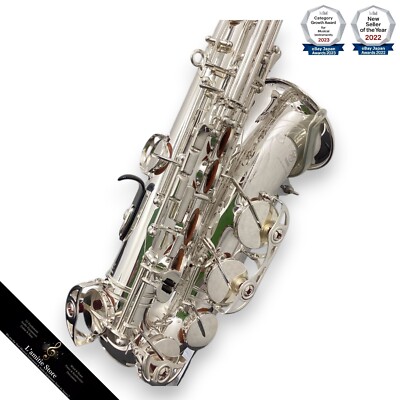 その他 HAKU TITA SILVER Yamaha YAS-62S Silver Plated Alto Saxophone Japan YAS62S Woodwind