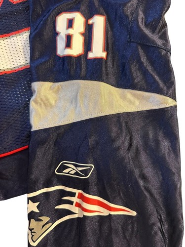Reebok Youth New England Patriots Randy Moss Jersey Sz XL - Picture 6 of 8