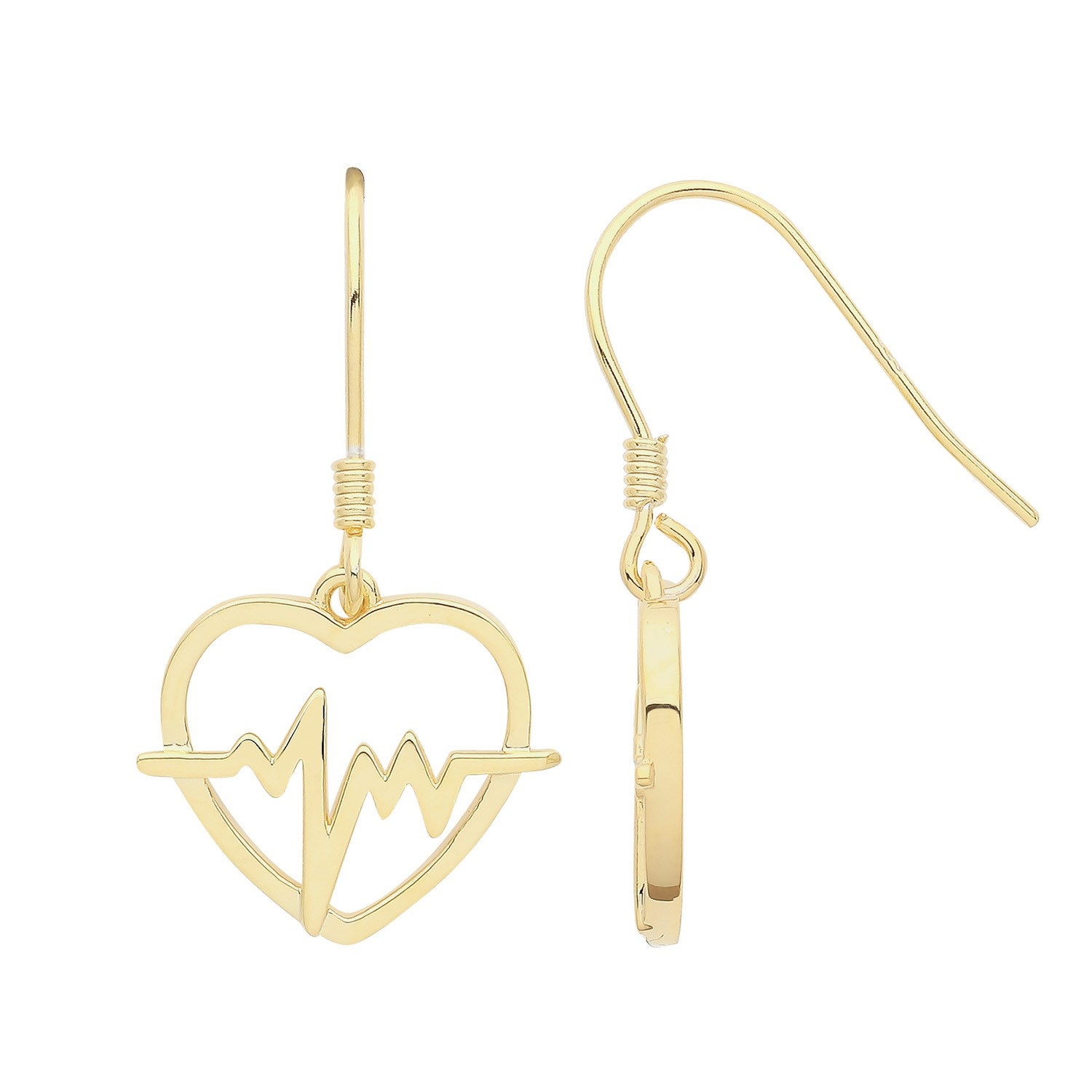 Boucles d'oreilles coeur argent 925 anti-allergie pour les oreilles sensibles