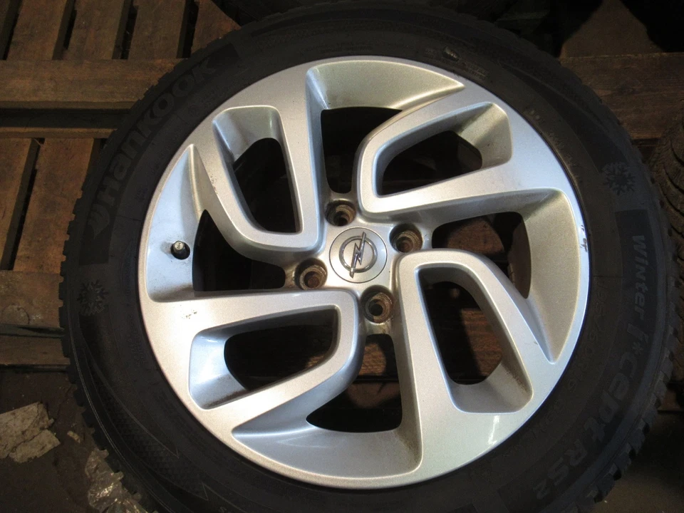 7mm Winterräder Alu Opel Crossland X Conti Hankook 195/60 R16 6,5Jx16 ET20 4x108 - Bild 3 von 4