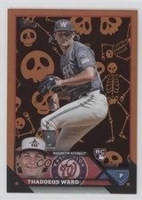 2023 Topps Update Skeleton Foil 7/50 Thad Ward Thaddeus Ward #US111 0i7e