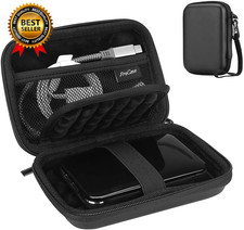 External Hard Drive Case for Seagate Portable, WD Elements, WD My Passport, Tosh