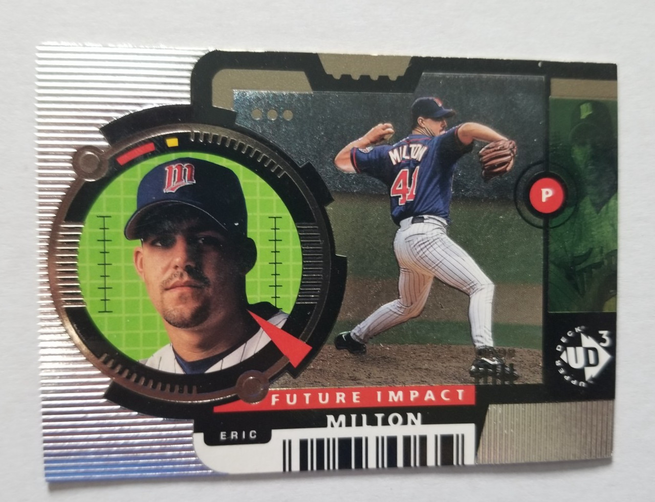 1998 Upper Deck UD3 Future Impact Eric Milton #6