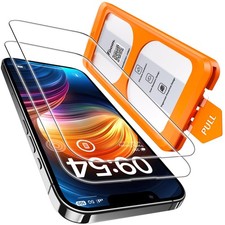 for iPhone 12 Pro Max Screen Protector 9H Hardness Military Grade Shatterproo...