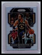 Duane Washington Jr. Indiana Pacers #608 Panini 2021-22 Panini Chronicles Silver