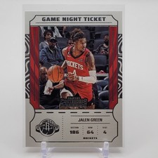 2022-23 Panini Contenders - Game Night Ticket Jalen Green #17