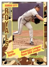 Kevin Appier 1993 Topps/Coca-Cola Commanders of the Hill #8 Royals *342
