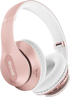 Wireless Bluetooth Headphones over Ear 65H Playtime Hifi Stereo Headset with Mic