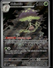 Carta Pokemon Holo Erba Illustrazione Shiinotica Rara SV08: Scintille Urgenti 194/191